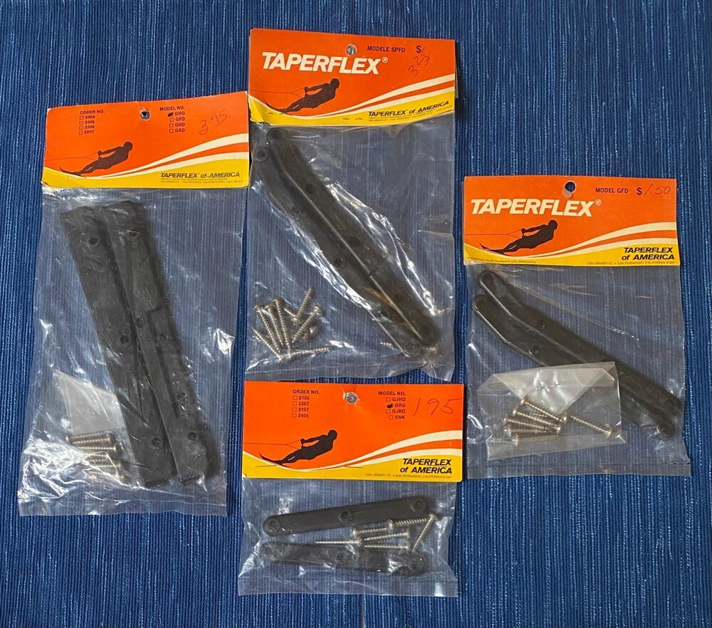 VTG Water Skiing Taperflex NOS Parts Lot Boating Binding GHG SPFD GFD GRD 87B